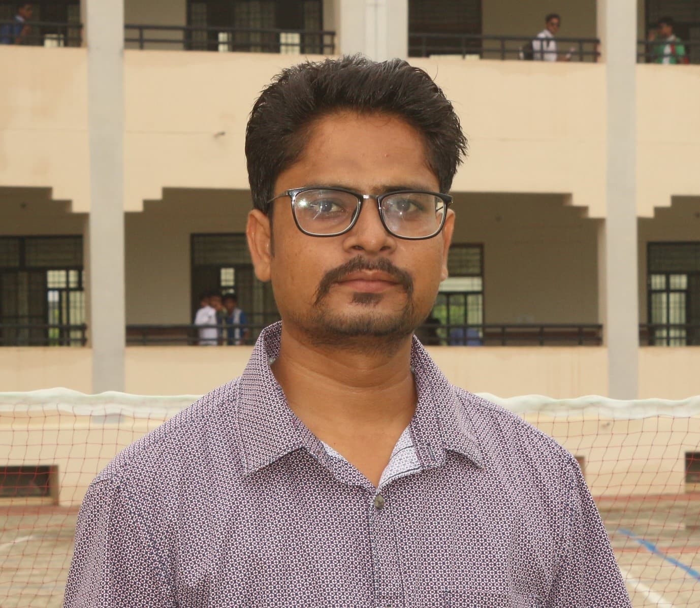 Mr. Rahul Rawat, Office In-Charge at St. Anselm's School Makrana