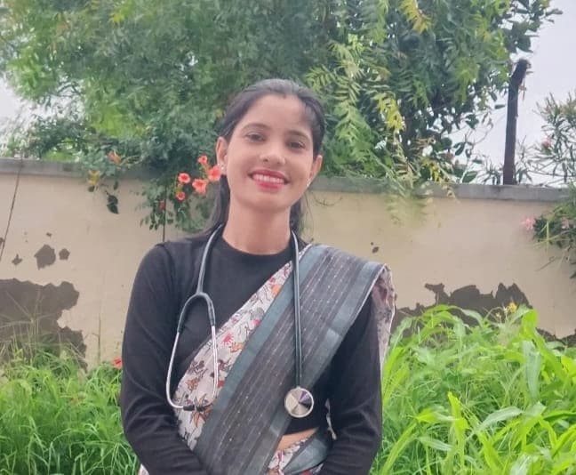 Mrs. Anju Rawat, Nurse at St. Anselm's School Makrana