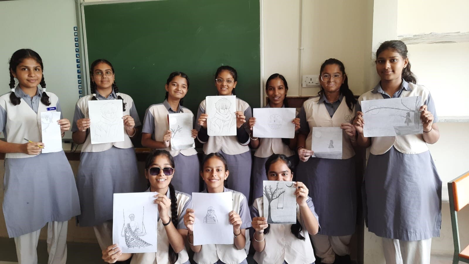 Class Photographs at St. Anselm's School, Makrana