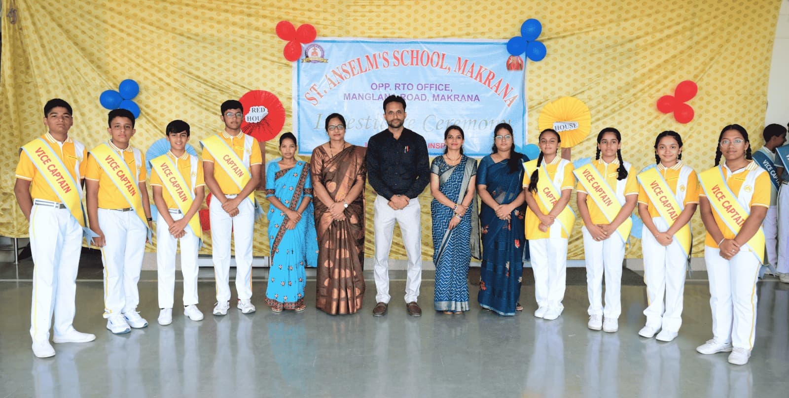 Investiture Ceremony at St. Anselm's School, Makrana