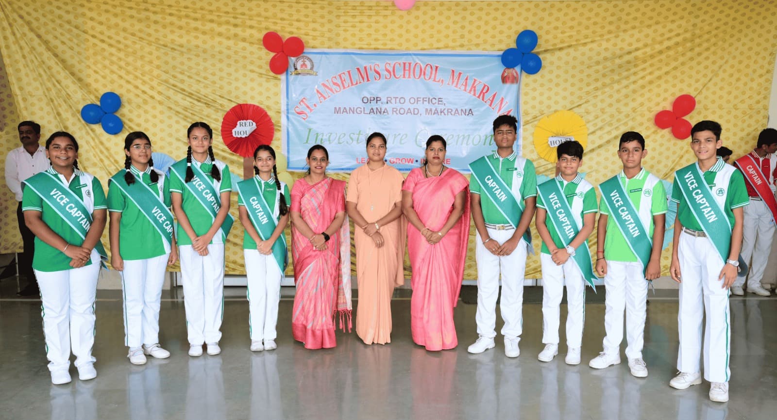 Investiture Ceremony at St. Anselm's School, Makrana