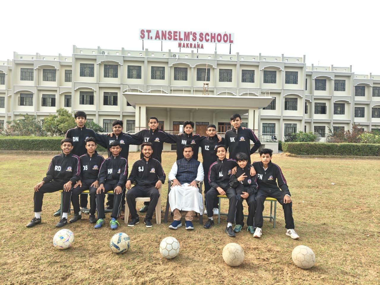 School Building at St. Anselm's School, Makrana
