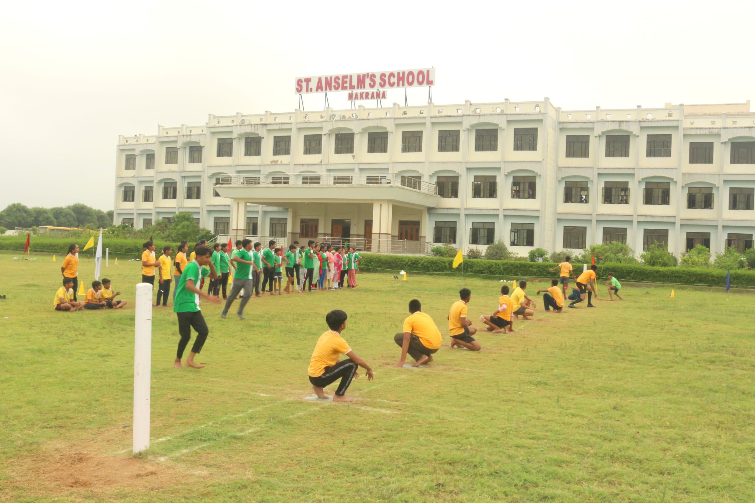 Sports Facilities at St. Anselm's School, Makrana