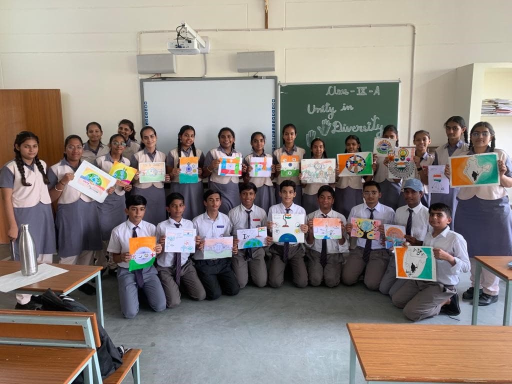 Class Photographs at St. Anselm's School, Makrana