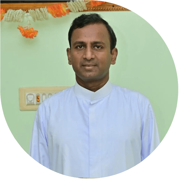 Fr. Arasaretnam D, former Principal of St. Anselm's School, Makrana