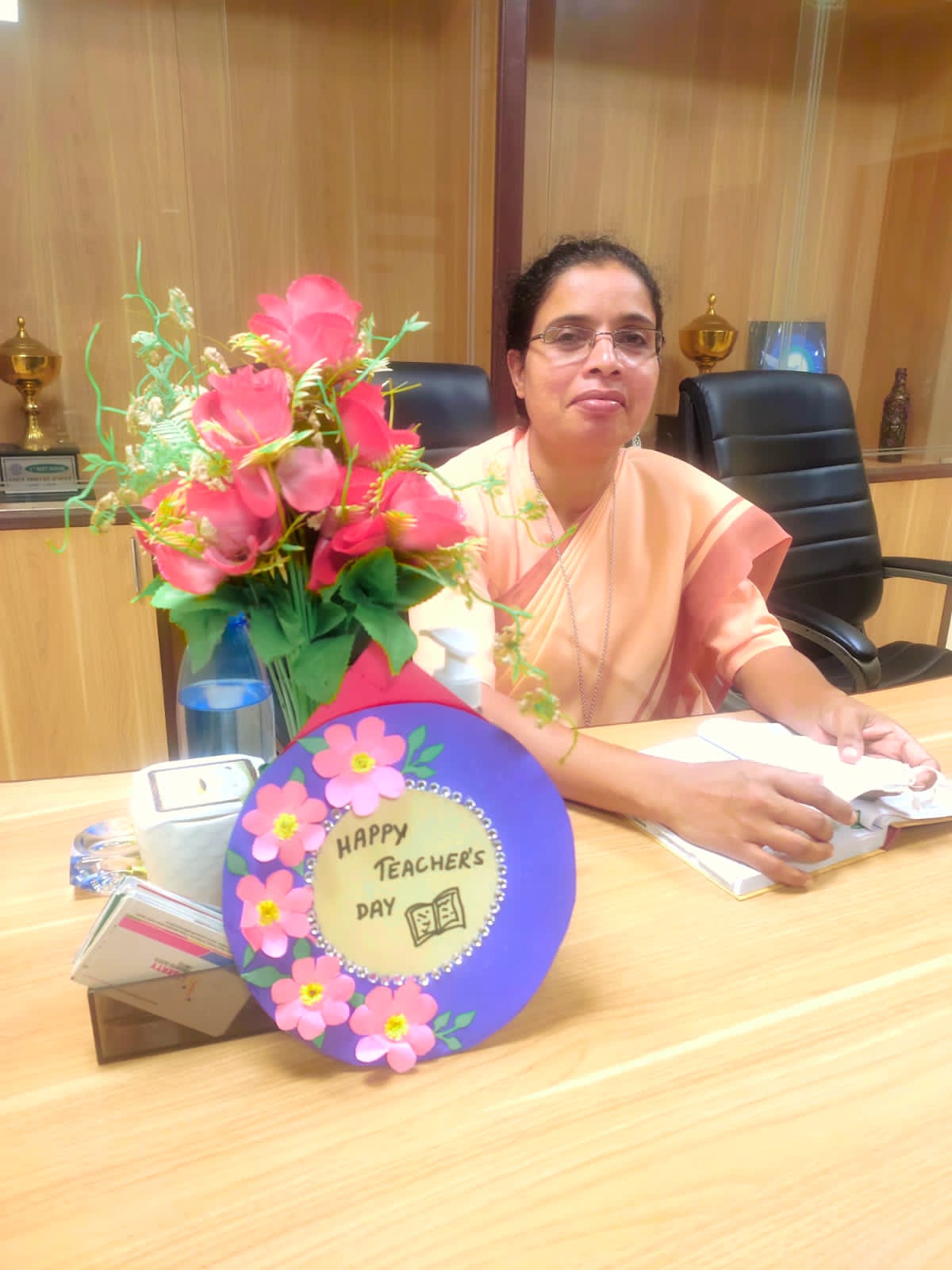 Sr Prema Carvalho, former Principal of St. Anselm's School, Makrana